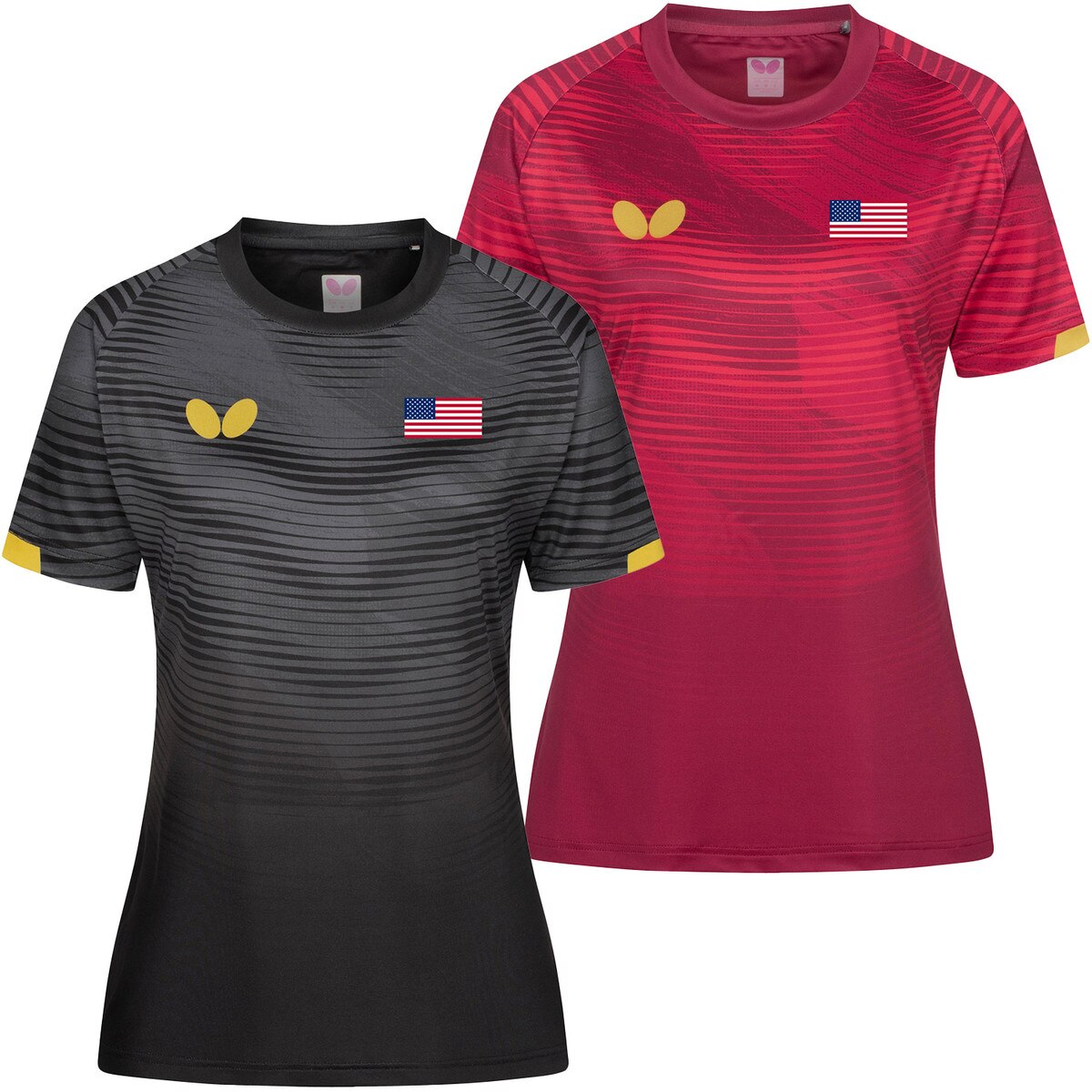 Butterfly USA Team 25 Lady Shirt - Main